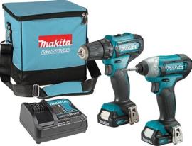 Set Makita CLX224SA šrafilica DF333D + udarni odvijač TD110D MAKITA